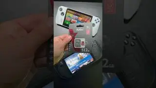 Карта памяти для Steam Deck, ROG ALLY и других портативок 💿