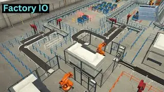 Factory IO & TIA Portal: Complete Factory Setup with PLC Control