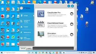 WEINTEK HMI simulation with WINPROLADDER software