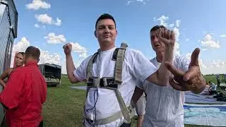 Мой первый прыжок с парашютом. Беларусь, Хожево
