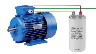 Connection Runs 3 phase motor with 1 phase power supply