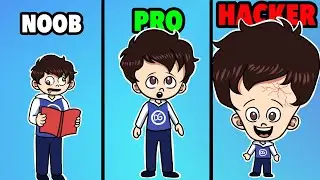 NOOB vs PRO vs HACKER en Big Brain Run !! - DeGoBooM