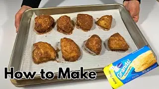 How to Make Homemade Churro Doughnut Holes with Pillsbury Biscuits?
