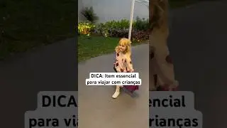 Item essencial para viajar com crianças #dica #maternidade #família