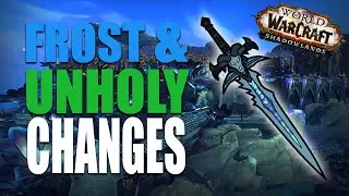 2H FROST VIABLE? New DK Changes Announced Shadowlands Beta