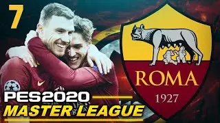 PES 2020 ROMA Master League | Realism Mods | EP 7 - THE BIG ONE AGAINST JUVENTUS!