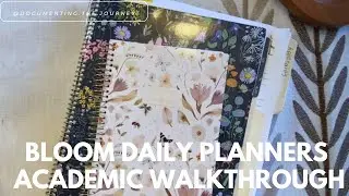Bloom Daily Planners Academic Walkthrough