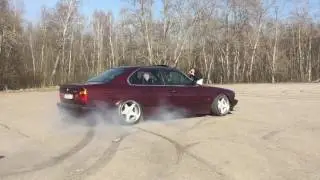 BMW E34 DRIFT  БЕРНАУТ