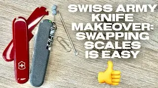Upgrading My Swiss Army Knife with Custom Scales