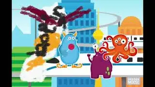Lollipop Monster Crashes the plane clip