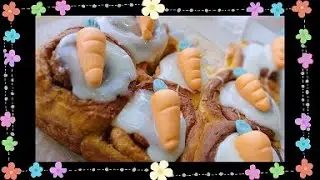 Carrot Cake Cinnamon Rolls . . how to