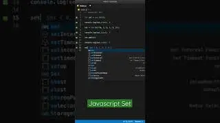 Javascript Set - all under a minute 