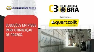De olho na obra | Mercado Livre Arena Pacaembu - Quartzolit Saint-Gobain