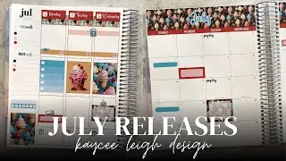 July Sticker Releases | Planner & Budget Stickers | NEW Weekly Kit & Softbound Planner Stickers