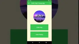 Aplikasi Dzikir Pagi Dan Petang | Flutter App