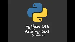 Python GUI [2], adding Text to Label