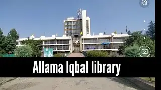 Allama Iqbal library university of Kashmir #university