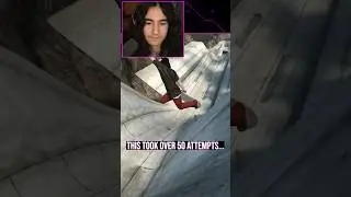 @ZexyZek‘s IMPOSSIBLE double bridge gap jump in Skate 3 🤯