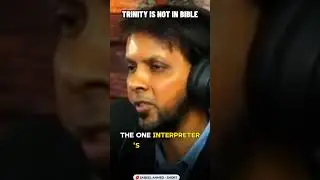 Trinity Is not in the Bible | Dr. Sabeel Ahmed