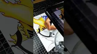 Drawing Kurama bijuu mode Color Challenge P3 