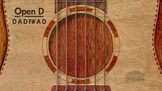 Open D (D•A•D•F#•A•D) [GUITAR TUNER]