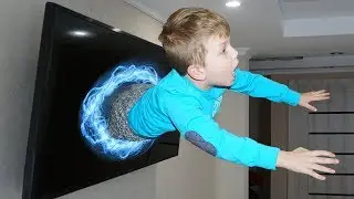 Попали в ТЕЛЕВИЗОР!!! | Не знаем как ВЫБРАТЬСЯ! | Видео для детей | Video For Kids | Матвей Котофей