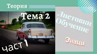 Листовки обучение - тема 2, част  1. Подготовка за решаване на листовки