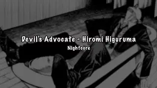 Devil's Advocate - (sped up)
