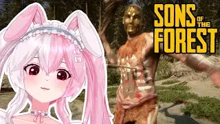 【Sons of The Forests】Cannibal Island: How We Survive Our First Day On The Island Episode 1