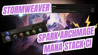 Path of Exile 2 Spark Archmage Mana stack CI