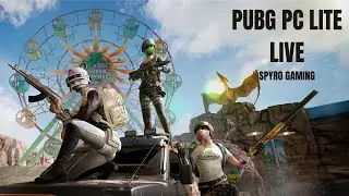 PUBG PC LITE LIVE STREAM ROAD TO 1K - Spyro Gaming