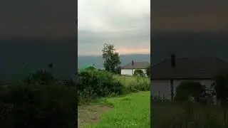 Огромная супер-ячейка со шкваловым воротом