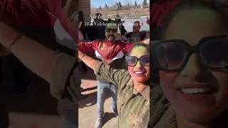 Holi Celebration in Airdrie🇨🇦#holi #holi2024 #holiincanada #canadalife #calgary #alberta