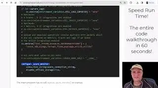 Done in 60 seconds: All the code for custom Python telemetry with App Insights and OpenTelemetry