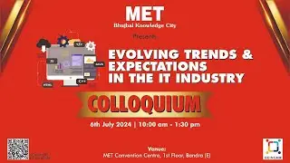 Colloquium | 6th July 2024 | MET Mumbai | Live Stream