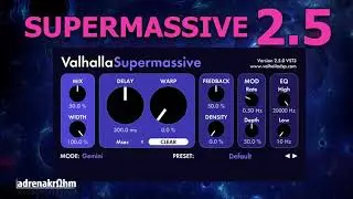 Valhalla Supermassive 2.5. Amazing update to their already amazing FREE reverb.