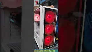darkFlash DK352 PLUS ATX WHITE CASE Supports up to 360mm water cooling | Tech Land