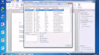 Mail Merge in Word