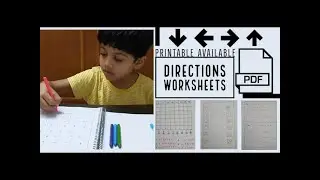 Directions Worksheets for kindergarten preschool LKG UKG  #1minworksheet #homeschooling #worksheets