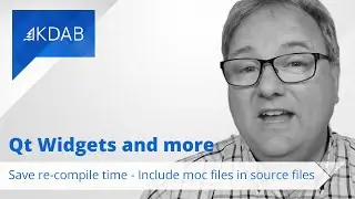 Save Re-compile Time - Include moc Files in Source Files