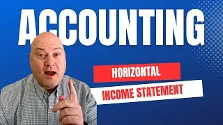 Horizontal Analysis of an Income Statement