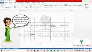 How to Merge Cells in MS Word 2013 in Windows 10