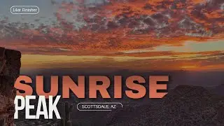 Sunset on Sunrise Peak | Scottsdale Arizona
