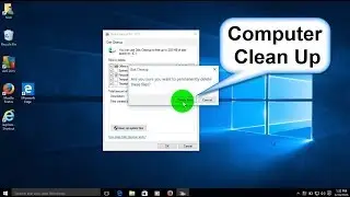 How to Clean your Computer and How to Clean disk space Windows 7,8 and 10