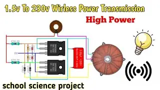 Powering a lightbulb wirelessly | Easy DIY project
