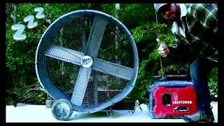Relaxing Generator FAN SOUND Dark Screen 10 hours