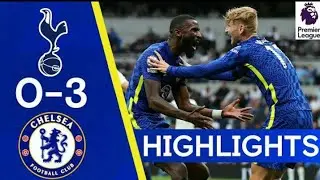 Tottenham 0-3 Chelsea Extended Highlights Liga inggris