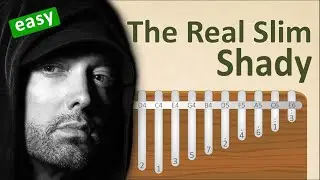 Eminem - The Real Slim Shady | Kalimba Tabs & Tutorials