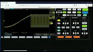 Updated SDS1004X-E Web Control: Very Fast Web Interface