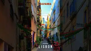LISBOA ALFAMA vida de rua, Lisbon Streetlife #lisbonportugal